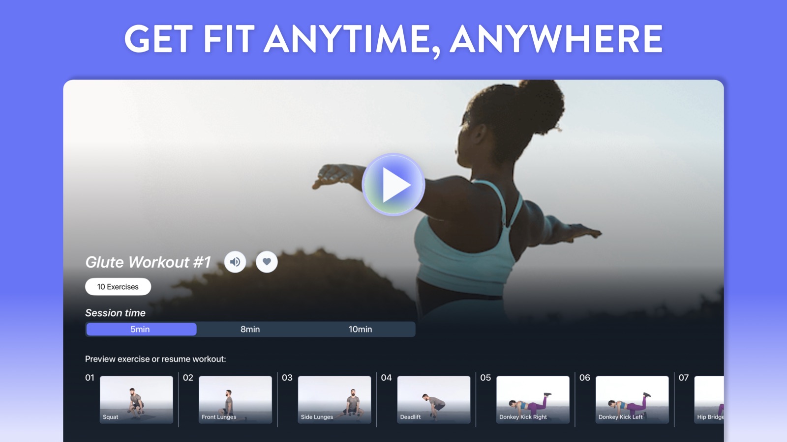 Daily Workouts - Home Fitness apple_tv screenshot 3