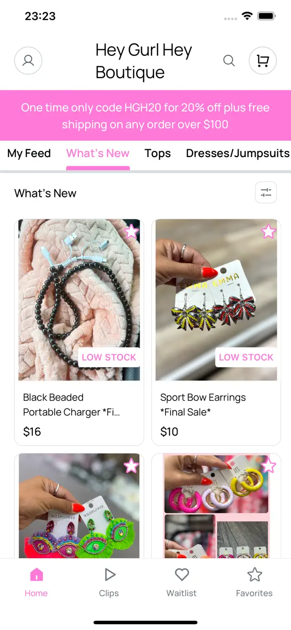 Screenshot #1 pour Hey Gurl Hey Boutique
