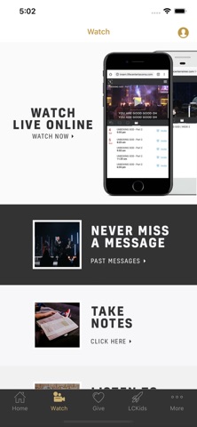Life Center Church app screenshot