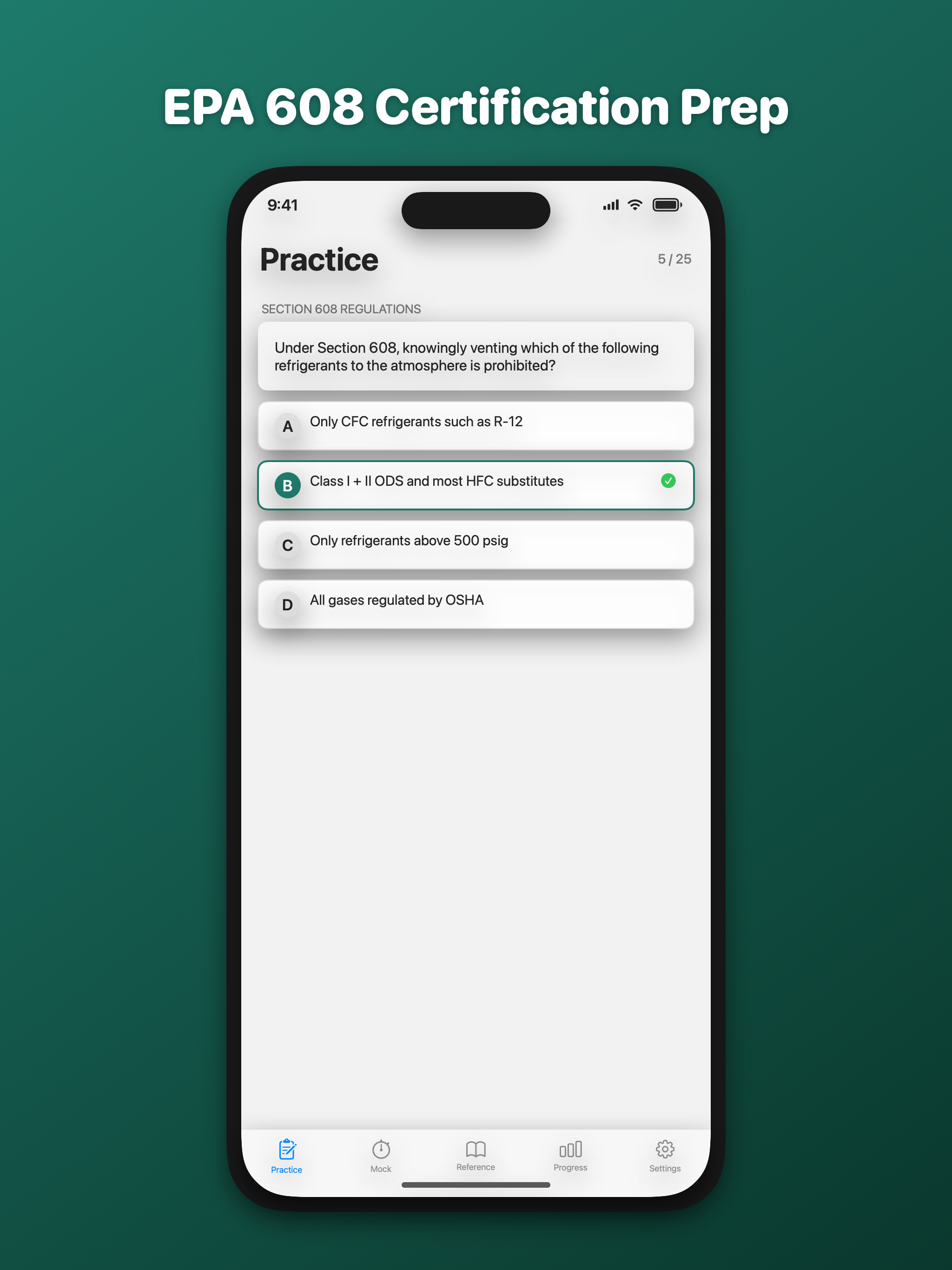 EPA 608 Certification Prep screenshot 7