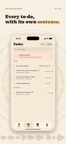 VoiceToTask: AI Voice Notes Screenshot 3 of 7