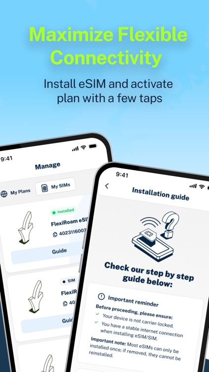 FlexiRoam eSIM & Data Plans screenshot-3