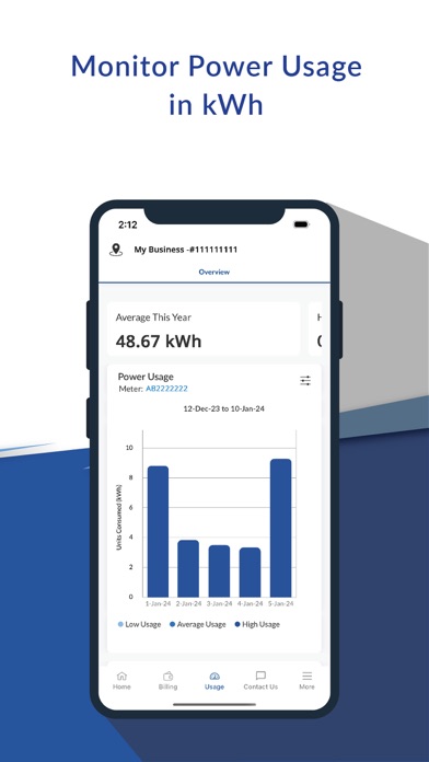 MGVCL Smart Meter Screenshot