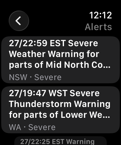AusWeather AU screenshot 21