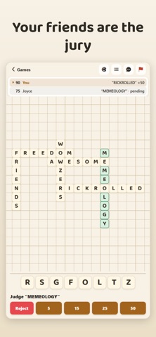 AwesomeWords: Word Game Screenshot 2 of 6