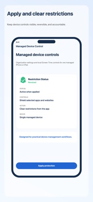 Managed Device Control screenshot 1