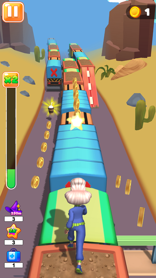 #4. Granny Run 3D runner Game (iOS) By: Vault Productions Pvt Ltd