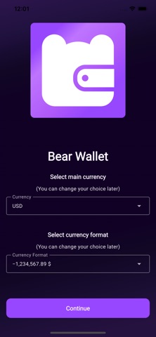 Bear Wallet Screenshot 1 of 10
