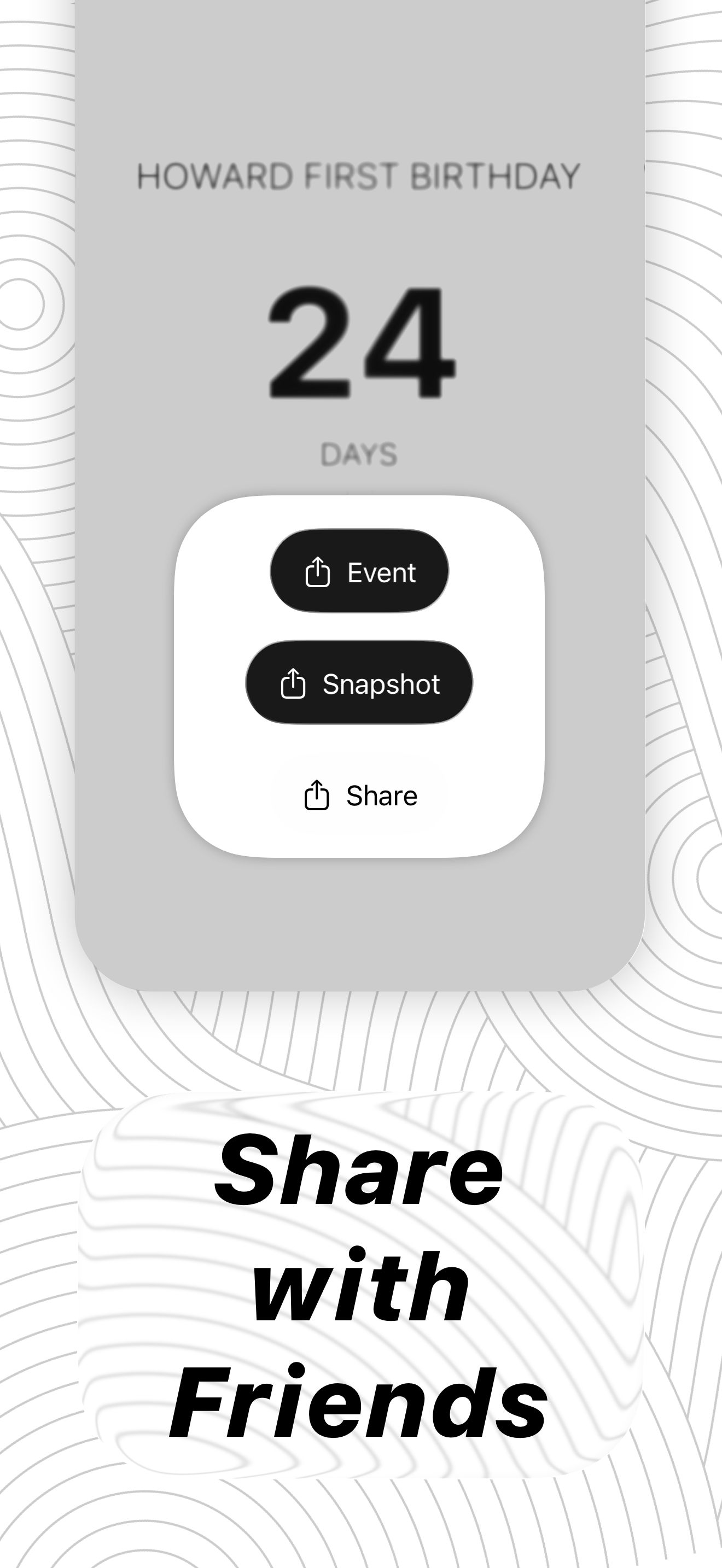 Waitsy: Day Counter & Widget
