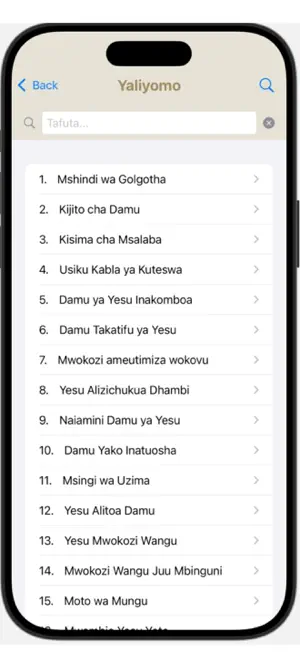 Nyimbo za Wokovu App screenshot 3