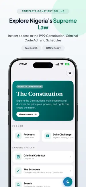Constitution of Nigeria 1999 screenshot 2