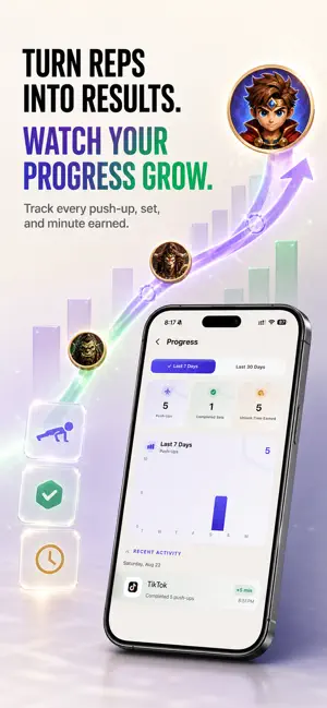 PushUp Unlock:App Blocker screenshot 4