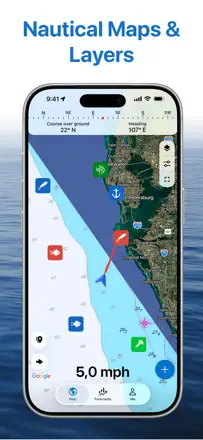 Fishing Points: Map & Forecastのスクリーンショット（3/9）