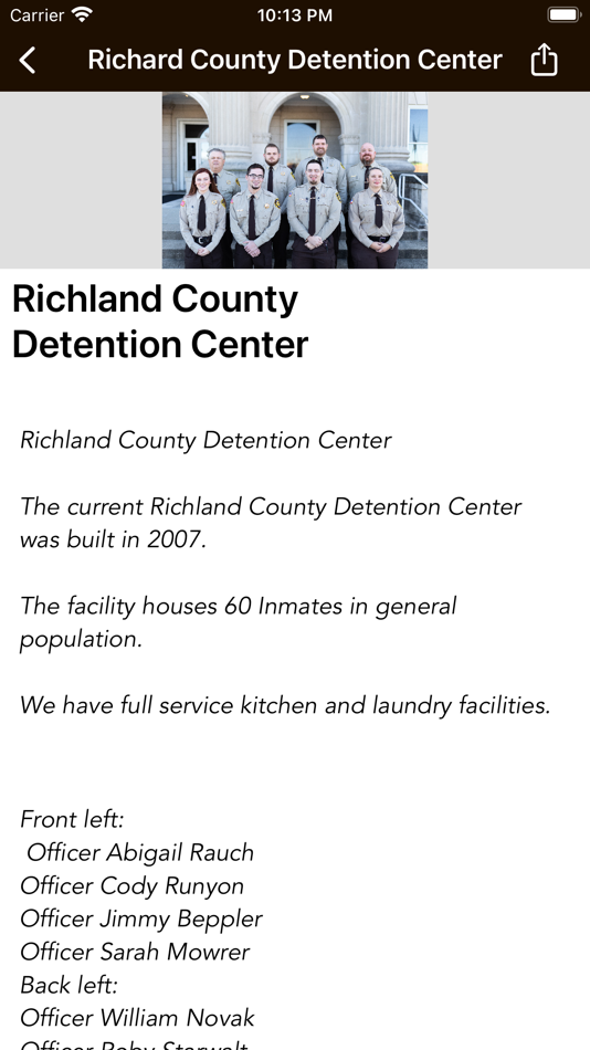 #2. Richland Co. Sheriff's Office (iOS) Podle: Richland County Sheriff's Office
