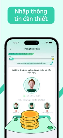 LamVay – Ứng dụng vay vốn iPhone screenshot 2