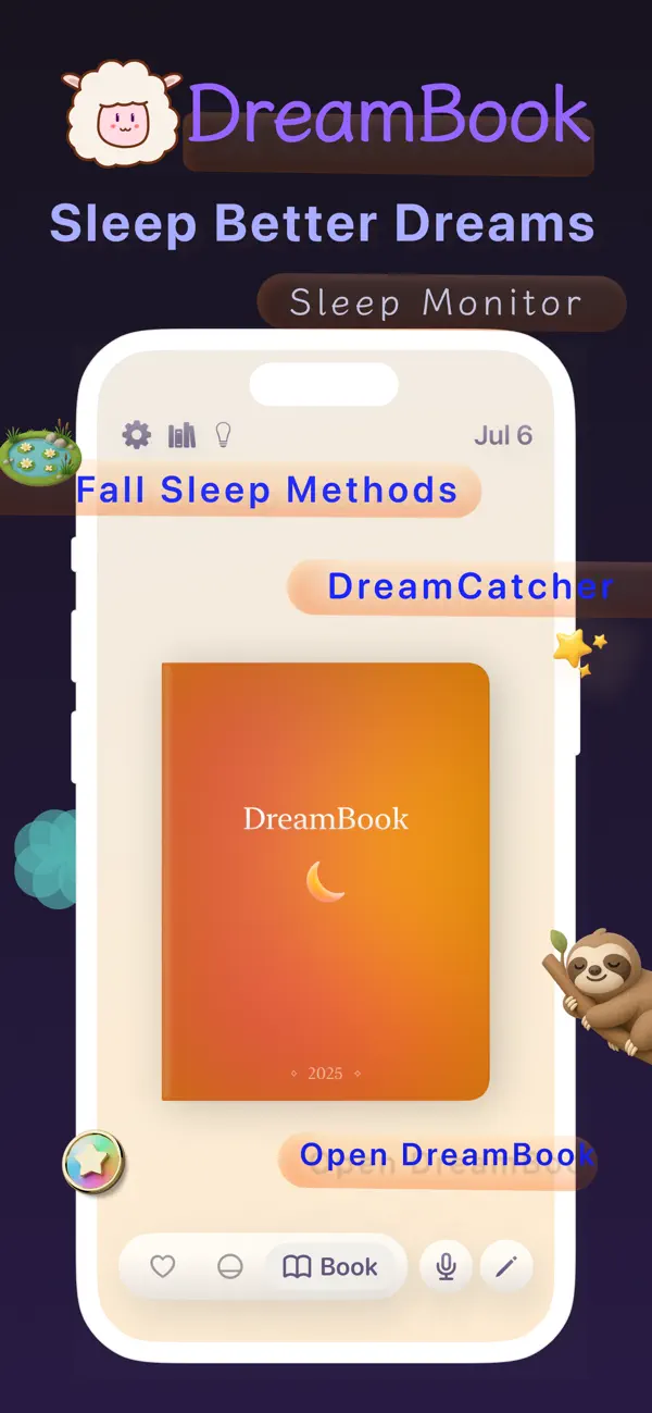 Screenshot #1 pour DreamBook - Sleep Better Dream