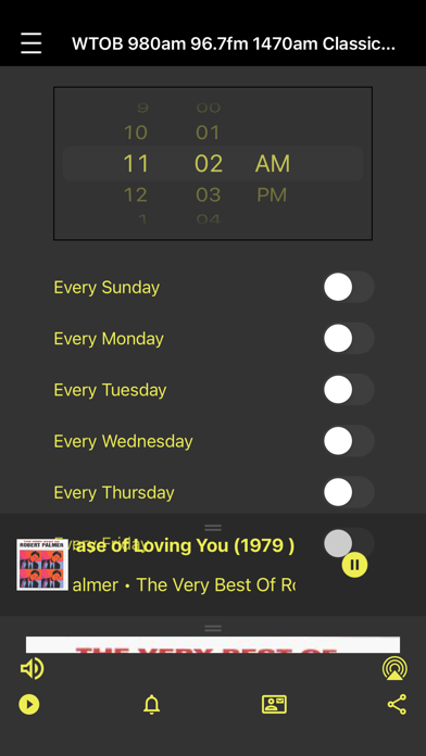 WTOB Radio. Screenshot 4 - AppWisp.com