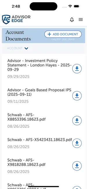AdvisorEngine Demo screenshot 3