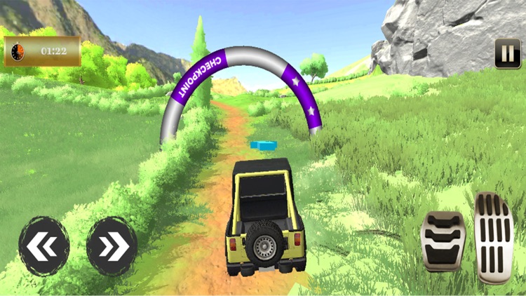 Car Mountains Challenge