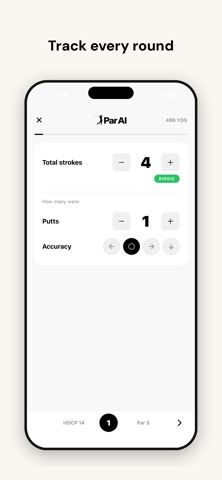 Par AI: Golf Coach & Tracker Screenshot 2 of 7