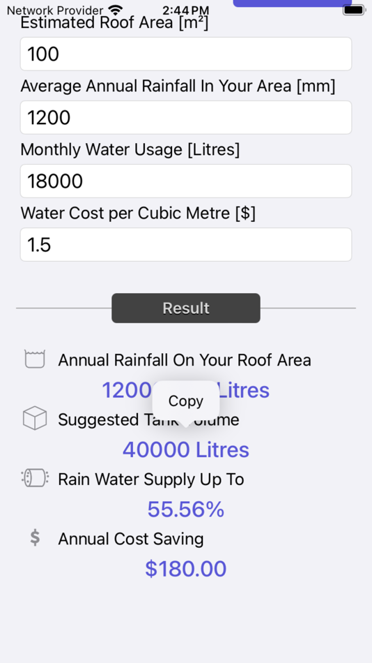 #8. Rainfall Calculator (iOS) 由: Nitrio