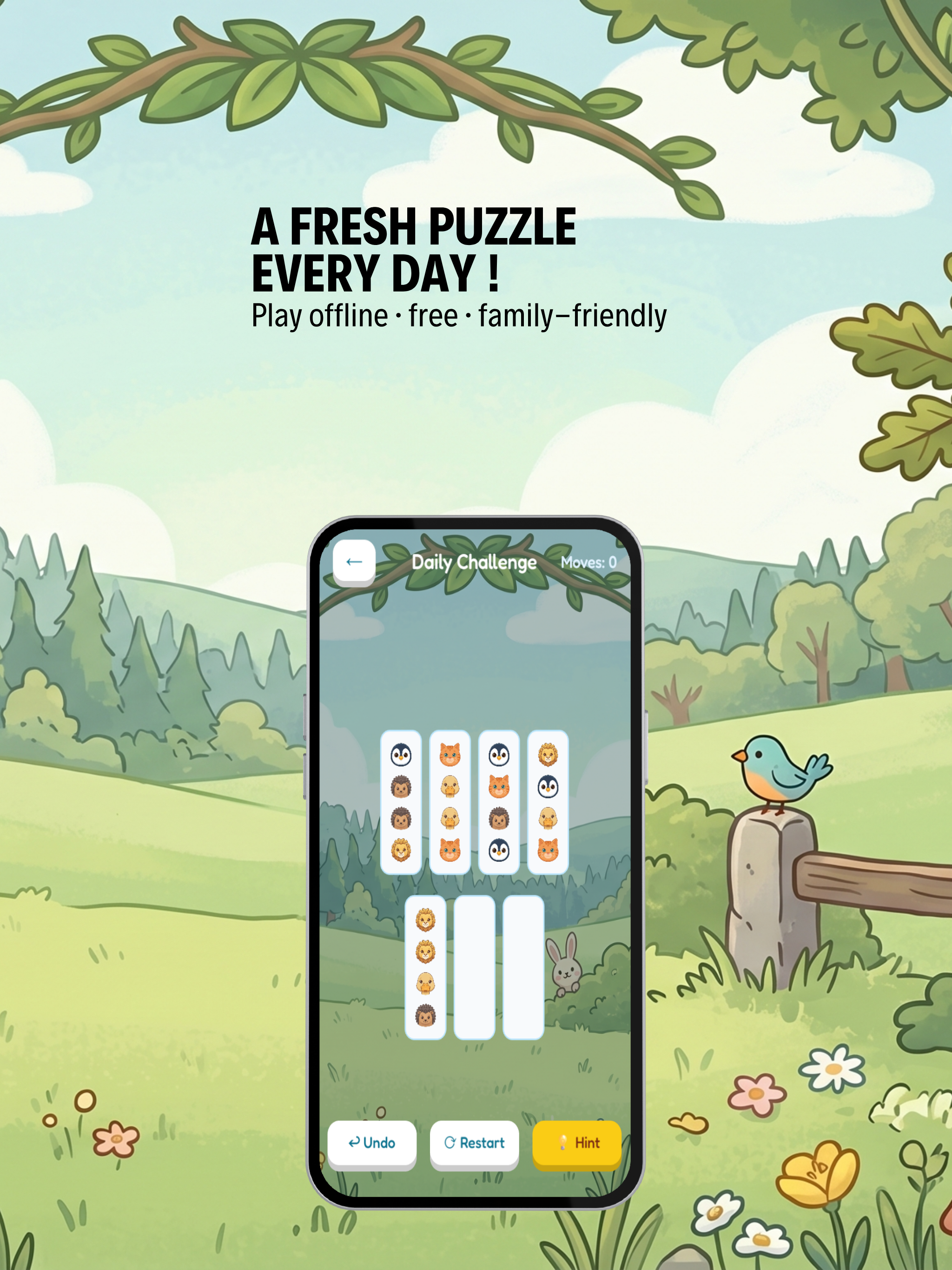 CritterNest: Calm Animal Sort screenshot 7
