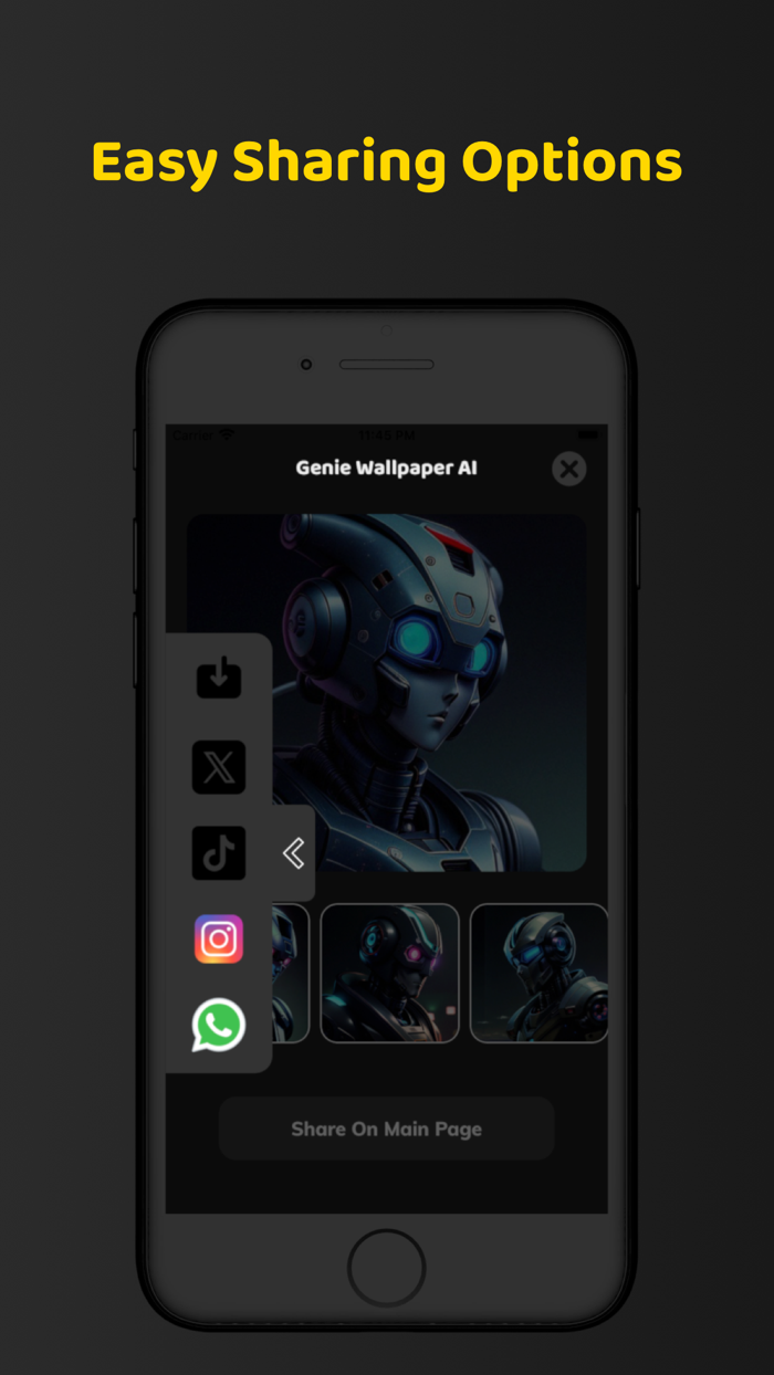 지니 벽지 AI - 예술 꿈