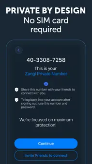 Zangi - Private Messenger iphone bilder 1