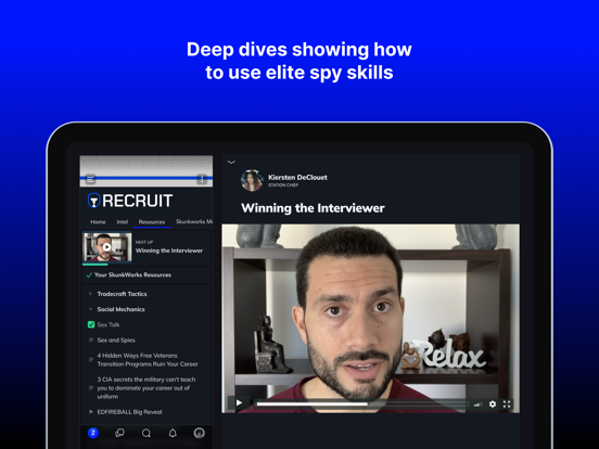 EDS Safehouse iPad screenshot 5 - Social Networking app