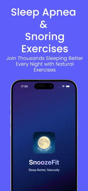 Sleep Apnea & Snore Exercises screenshot 1