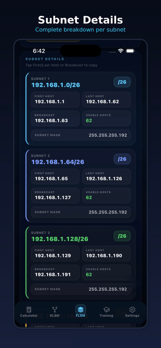 SubnetMaster: IP Calculator Screenshot 4 of 8