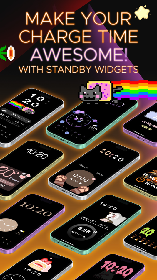 #5. StandBy Widgets 17 Wallpapers (iOS) 由: Skyrocket Apps Limited