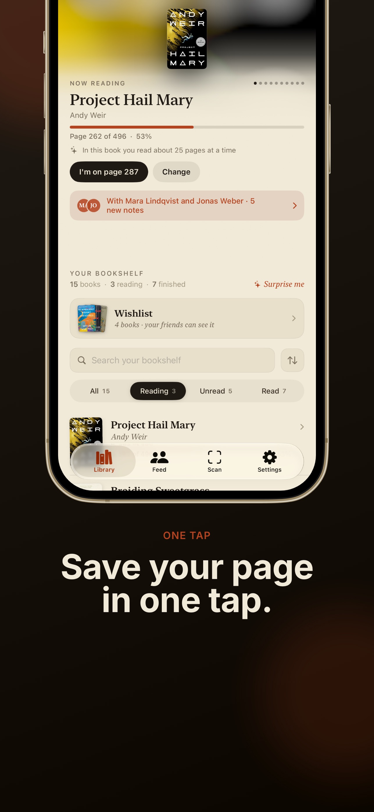 Screenshot 2 of Booqly - Your Social Bookshelf