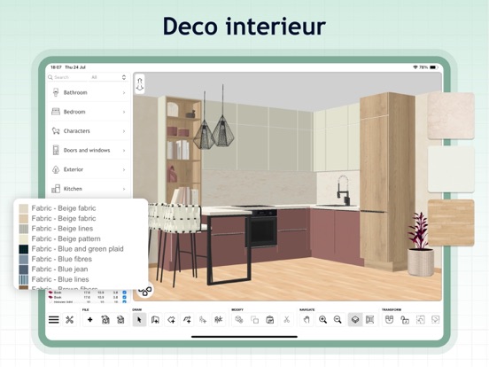 Screenshot #6 pour Sweet Home 3D: Deco Maison