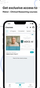 Meksi Clinical Reasoning screenshot