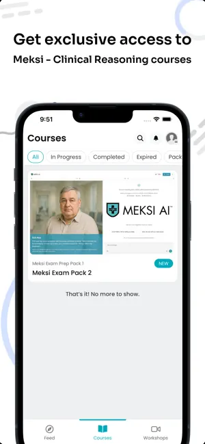 Meksi Clinical Reasoning screenshot 3