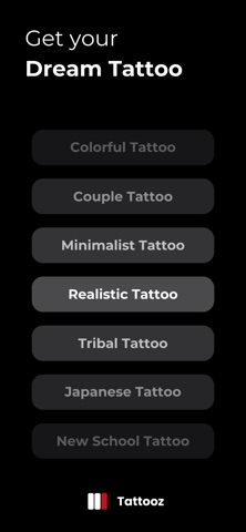 Tattooz AI・Tattoo Design screenshot