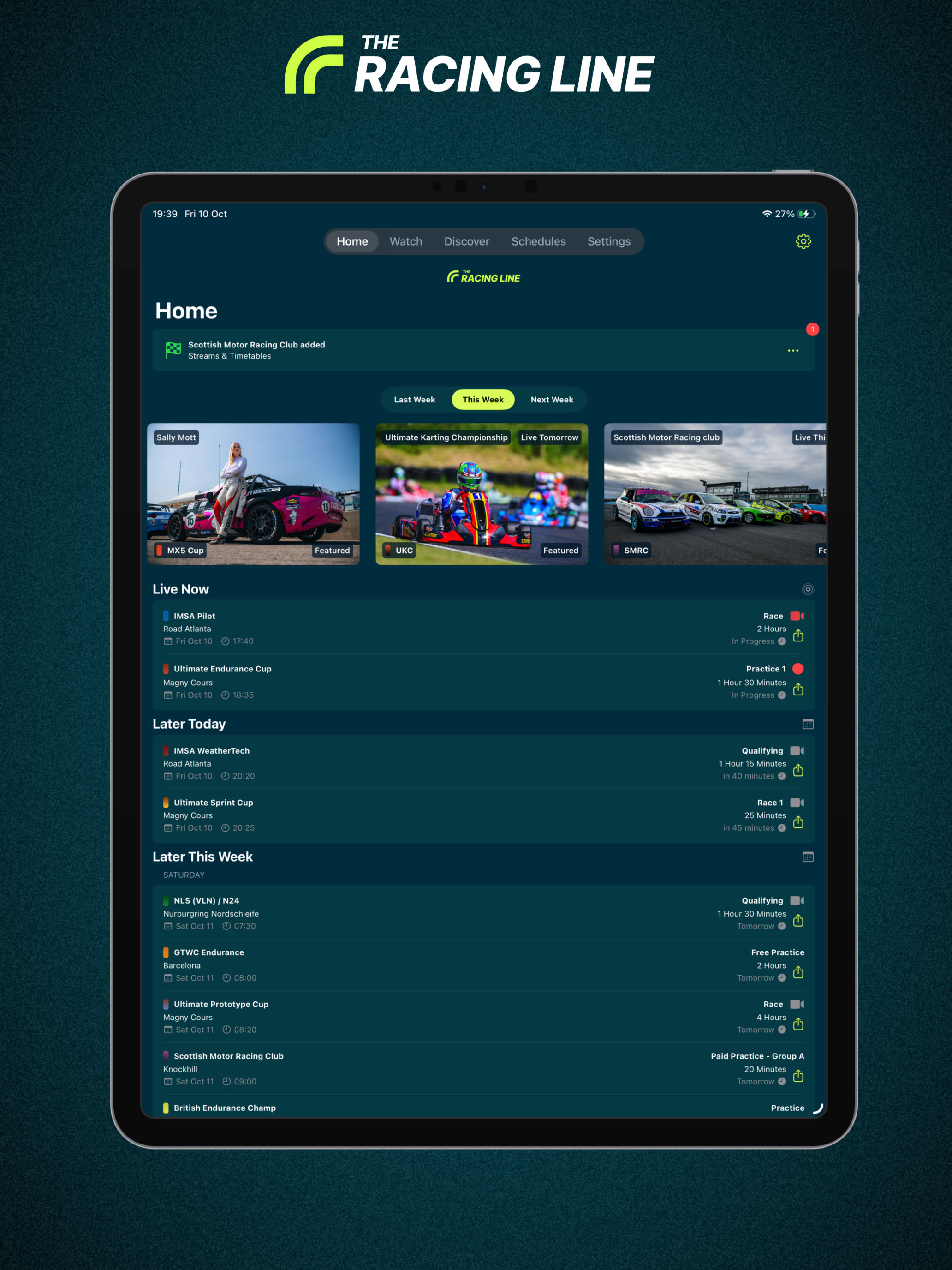 TheRacingLine: Racing Live TV screenshot 10
