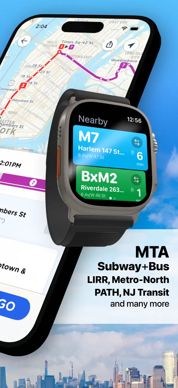 Screenshot #2 pour Transport NYC : Métro & Bus