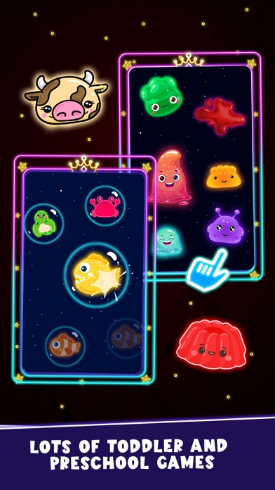 Baby Glow Phone Games for Kids Screenshot
