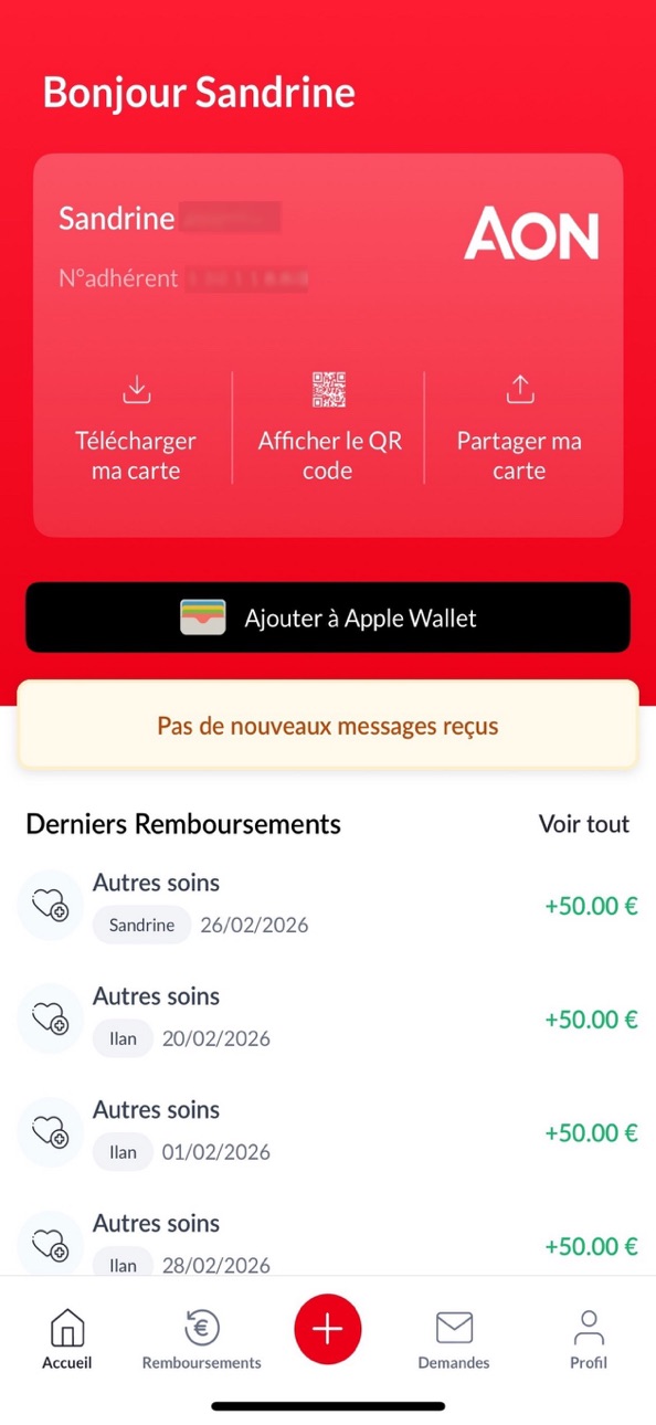 iPhone screenshot