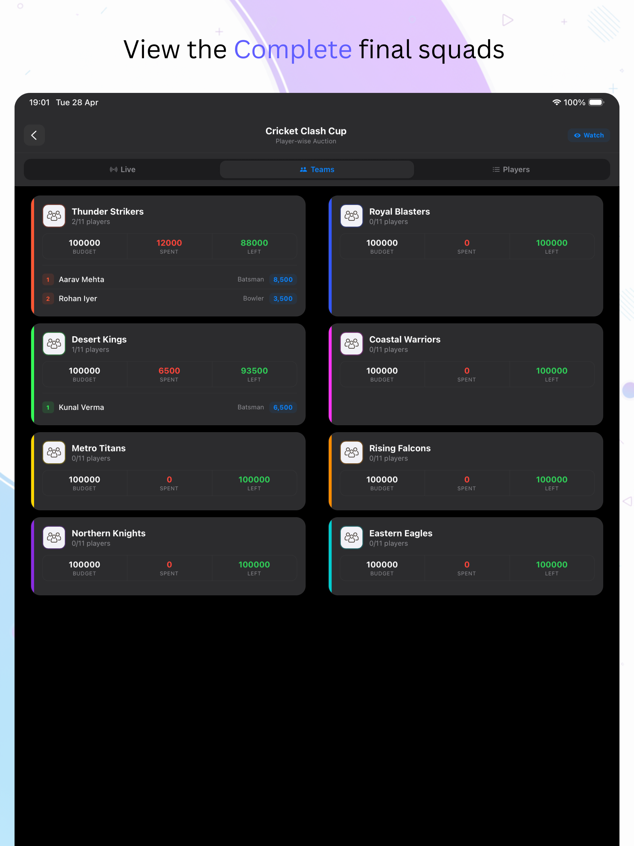 Auction League