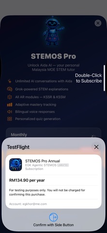 EGK Agentic STEMOS screenshot