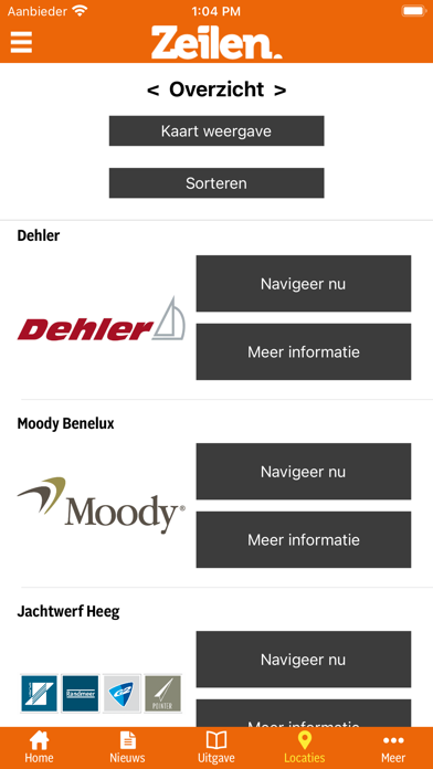 Zeilen magazine Screenshot