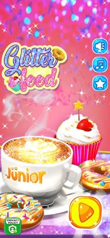 Girl's Glitter Baking Cafe screenshot