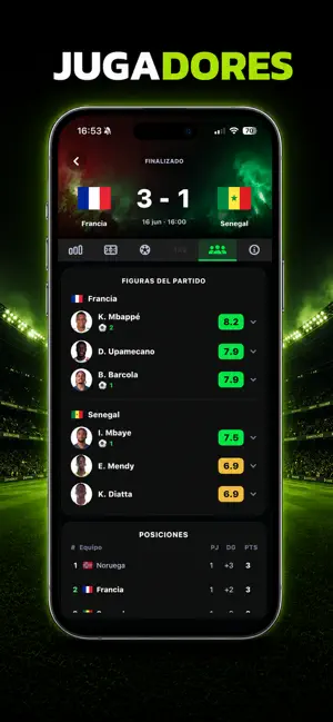 Potrero: Fútbol en Vivo iPhone screenshot 5