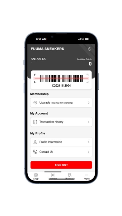 Fuuma Sneakers Screenshot