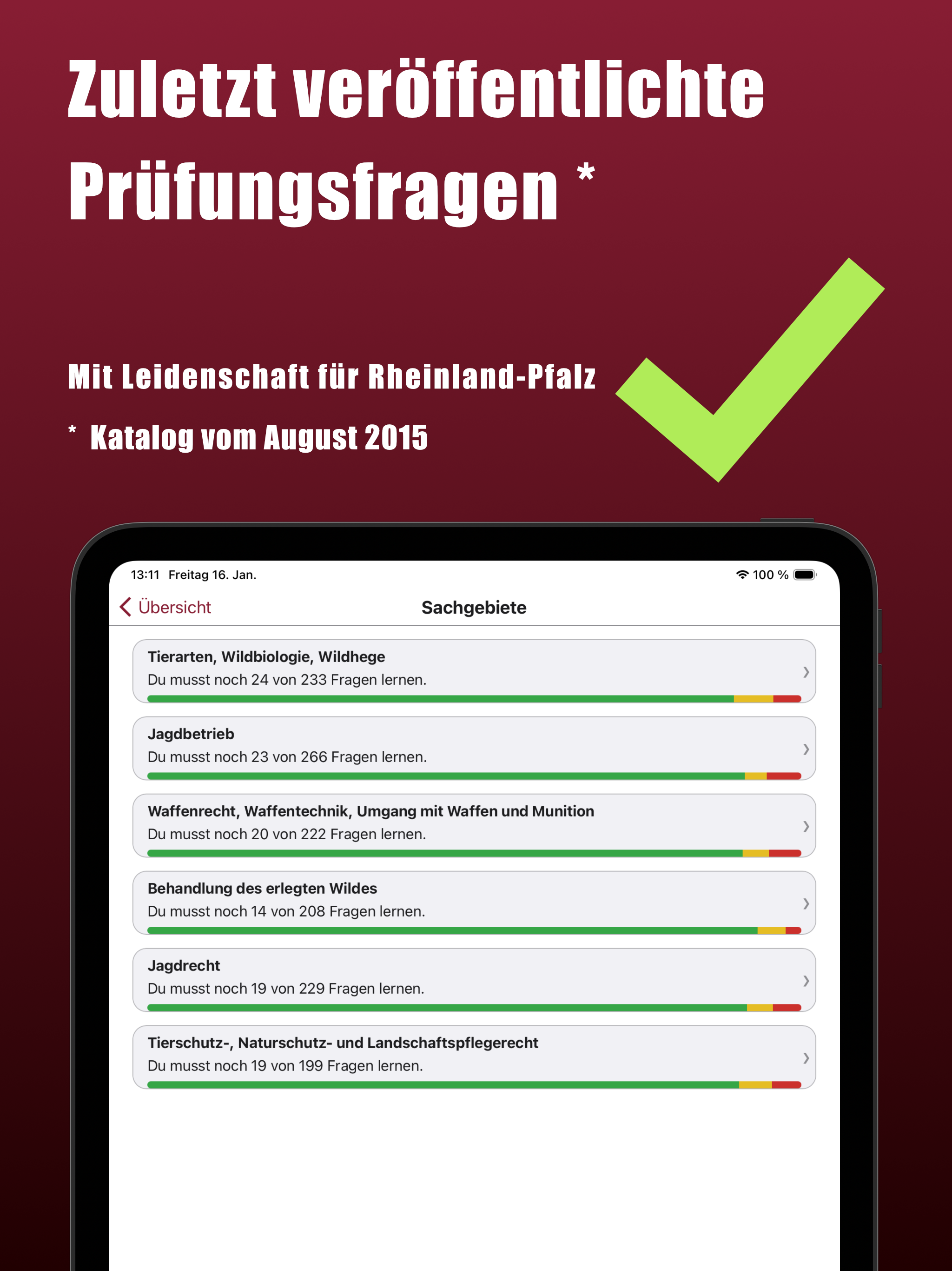 Jäger Fragen Rheinland-Pfalz screenshot 11