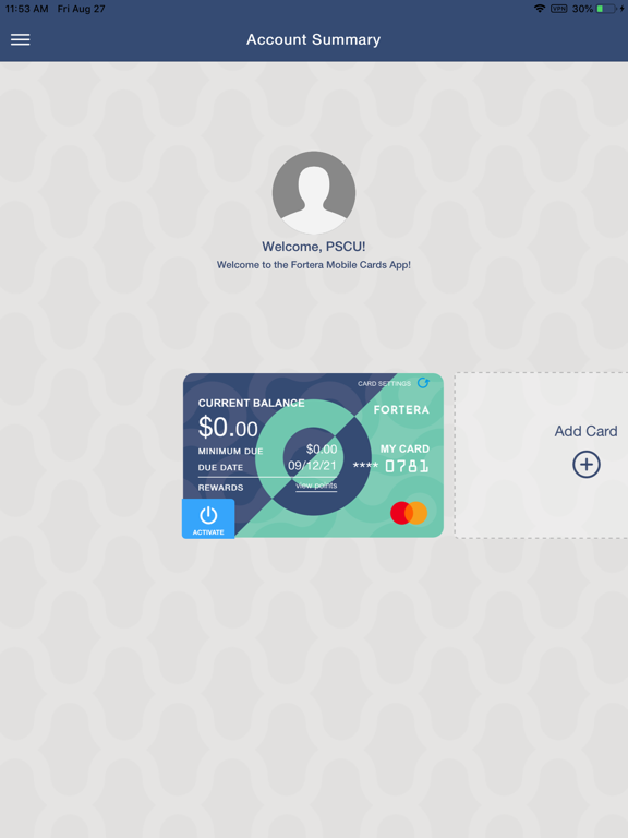 Screenshot #5 pour ForteraCU Cards