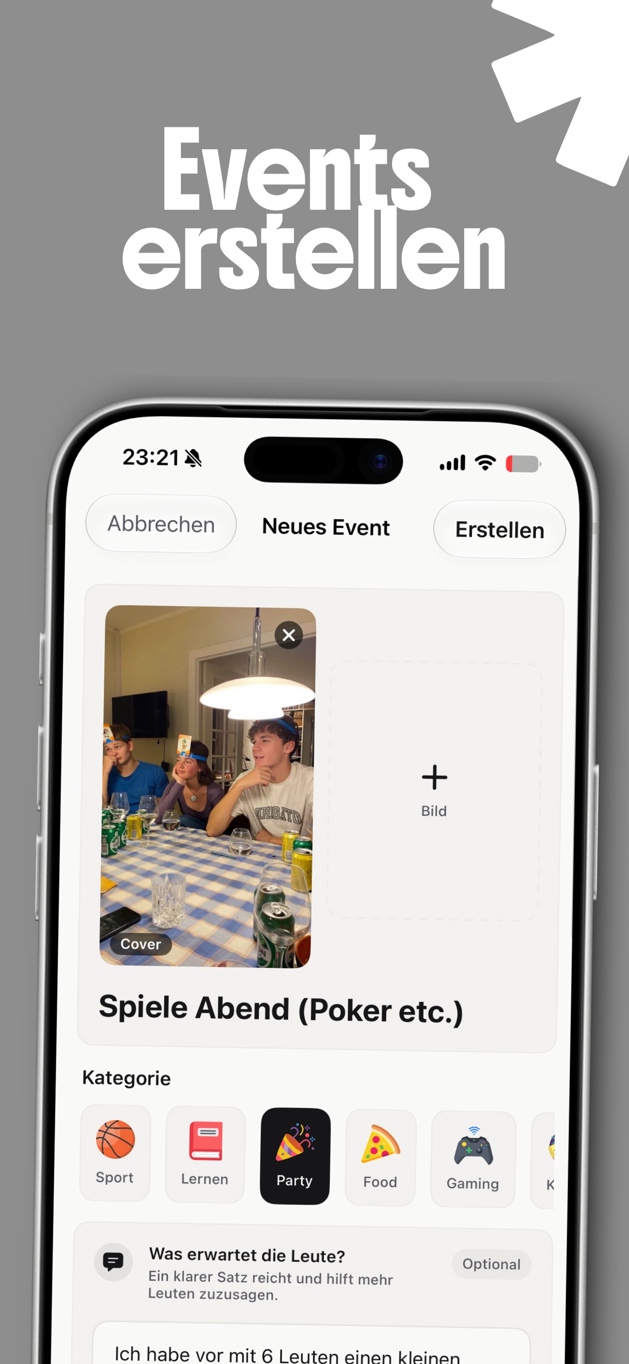 Screenshot 4 of Gathered: Events & Freunde